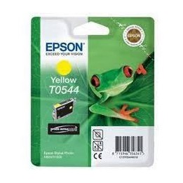 DESCATALOGADO - Tinta Original EPSON T0544 Amarillo para Photo R800