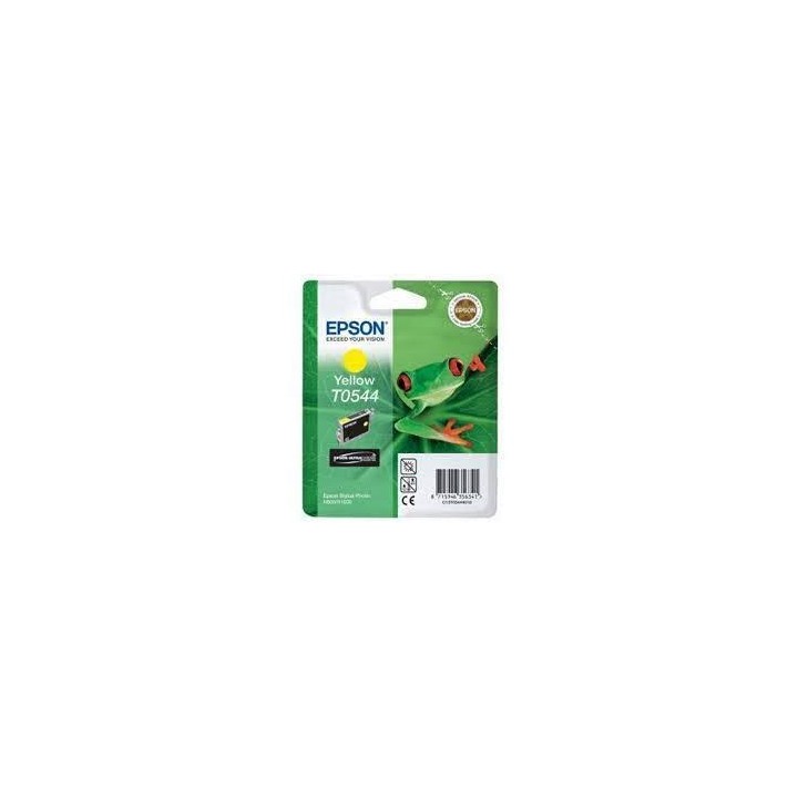 DESCATALOGADO - Tinta Original EPSON T0544 Amarillo para Photo R800