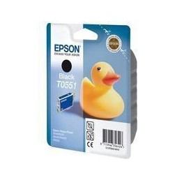 DESCATALOGADO - Tinta Original EPSON T0551 Negro para RX420 425