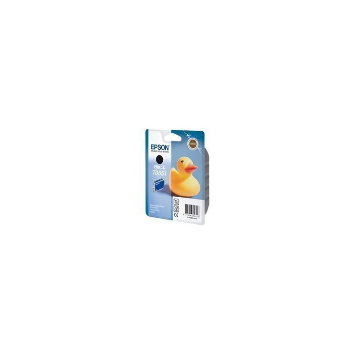 DESCATALOGADO - Tinta Original EPSON T0551 Negro para RX420 425