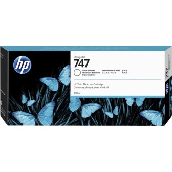 Tinta Original HP 747 P2V87A Optimizador de Brillo (300 ml)