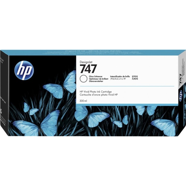 Tinta Original HP 747 P2V87A Optimizador de Brillo (300 ml)