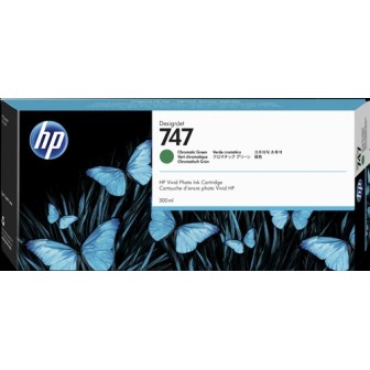 Tinta Original HP 747 P2V84A Verde (300 ml)