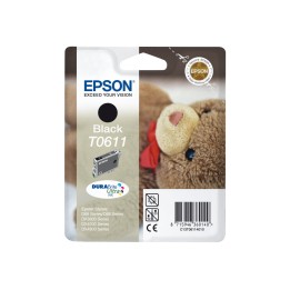 DESCATALOGADO - Tinta Original EPSON T0611 T061140 Negro para D68 D88 DX3800
