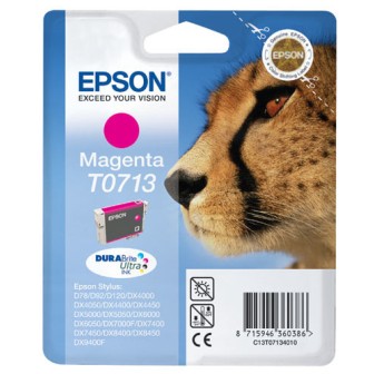 Tinta Original EPSON T0713 C13T07134012 Magenta para D78 DX4050