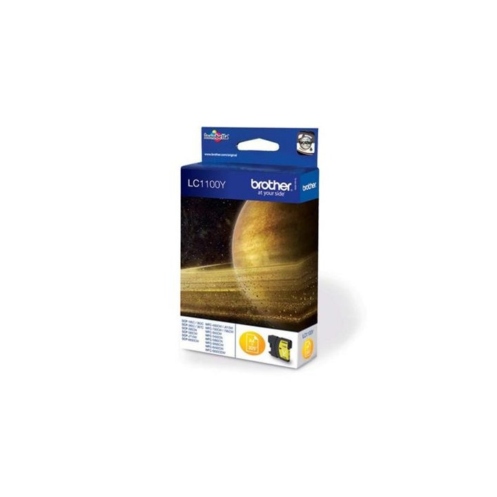 Tinta Original BROTHER LC1100Y Amarillo (0. 325K)