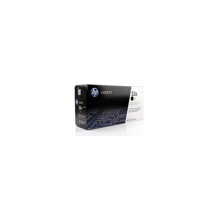 Toner Original HP Q7553X Negro Alta Capacidad para Laserjet P2015 (7k)