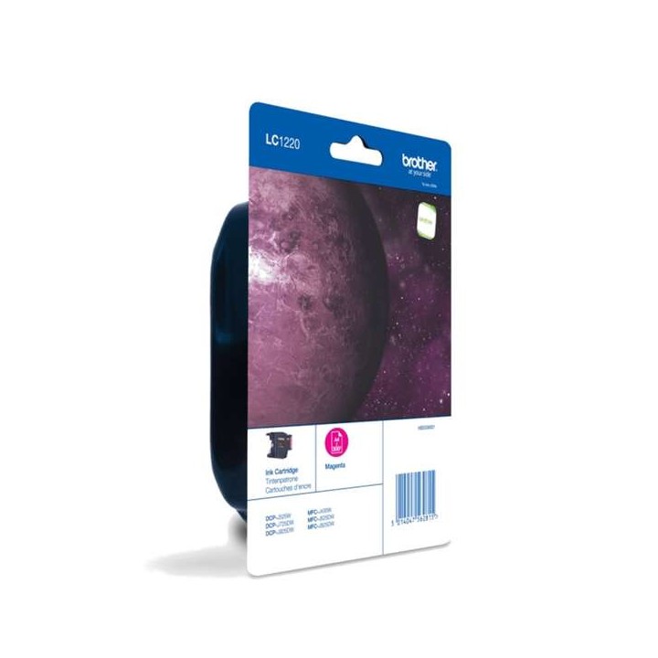 Tinta Original BROTHER LC1220M Magenta (0. 3k)