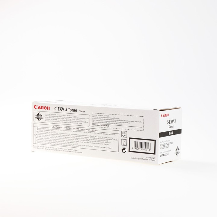 DESCATALOGADO - Toner Original CANON C-EXV3 6647A002 Negro para iR-2200 2220i 2800 3300 3320i