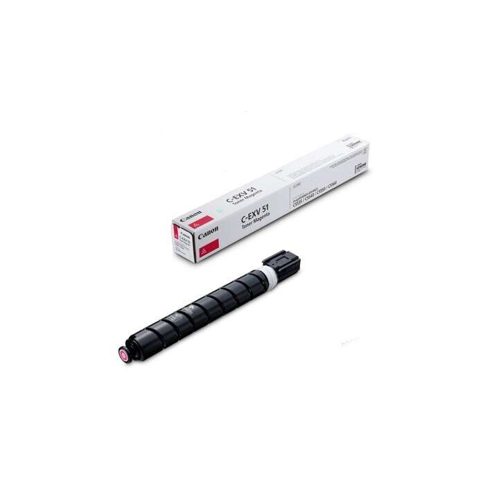 Toner Original CANON C-EXV51MG 0483C002 Magenta para IR Advance C5535i C5540i C5550i C5560i (60k)