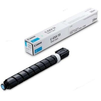 Toner Original CANON C-EXV51CY 0482C002 Cyan para IR Advance C5535i C5540i C5550i C5560i (60k)