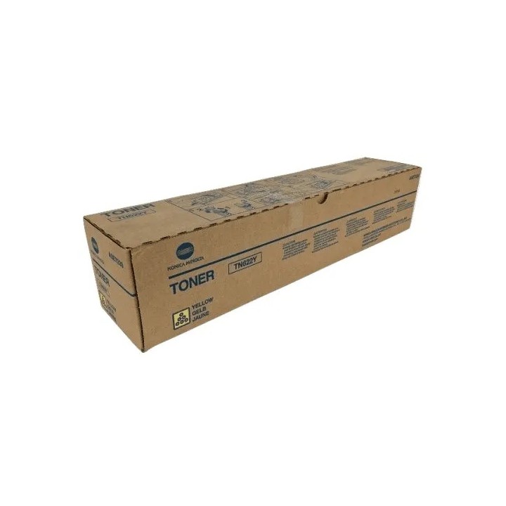 Toner Original KONICA MINOLTA TN622Y A5E7251 Amarillo para AccurioPress C6085 C6100 (104k)