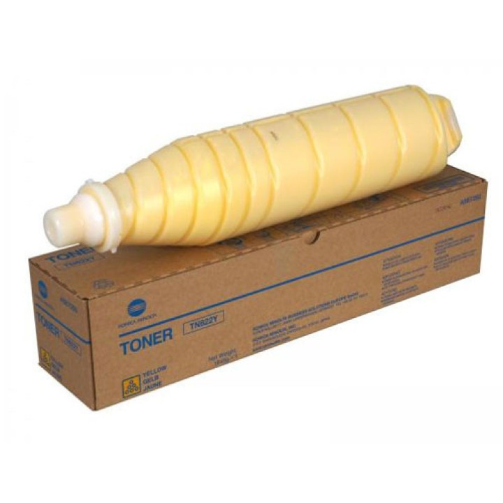 Toner Original KONICA MINOLTA TN622Y A5E7250 Amarillo para Bizhub Press C1085 C1100 (95k)