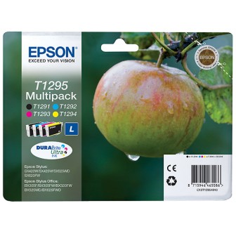 Tinta Original EPSON T1295 C13T12954012 BK C M Y Multipack
