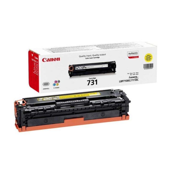 Toner Original CANON 731 6269B002 Amarillo 6269B002 para MF623 MF628 (1. 5k)