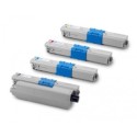 Toner Compatible OKI 46508711 Cyan para C332 MC363