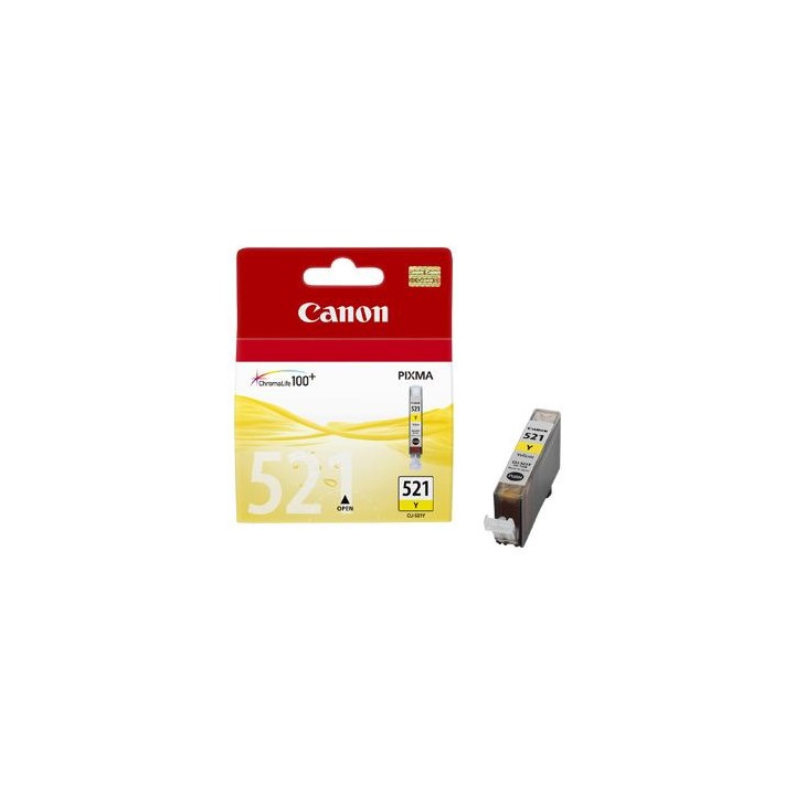 Tinta Original CANON CLI521 2936B001 Amarillo