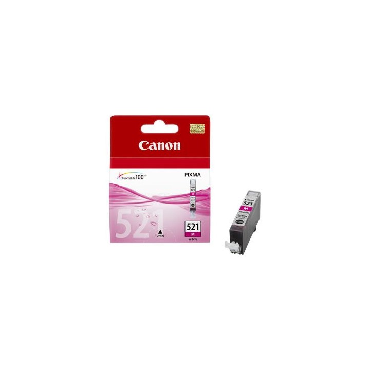 Tinta Original CANON CLI521 2935B001 Magenta
