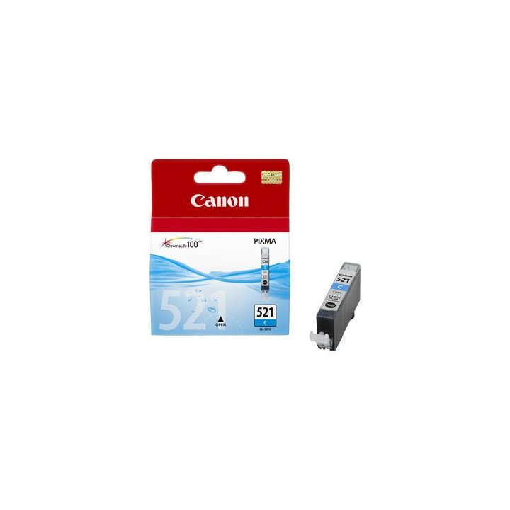 Tinta Original CANON CLI521 2934B001 Cyan