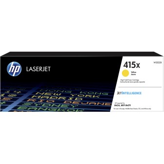 Toner Original HP W2032X (415X) Amarillo (6k)