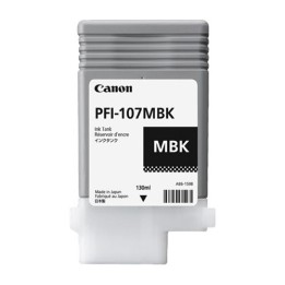 Tinta Original CANON PFI107MBK 6704B001 Negro Mate (130 ml)
