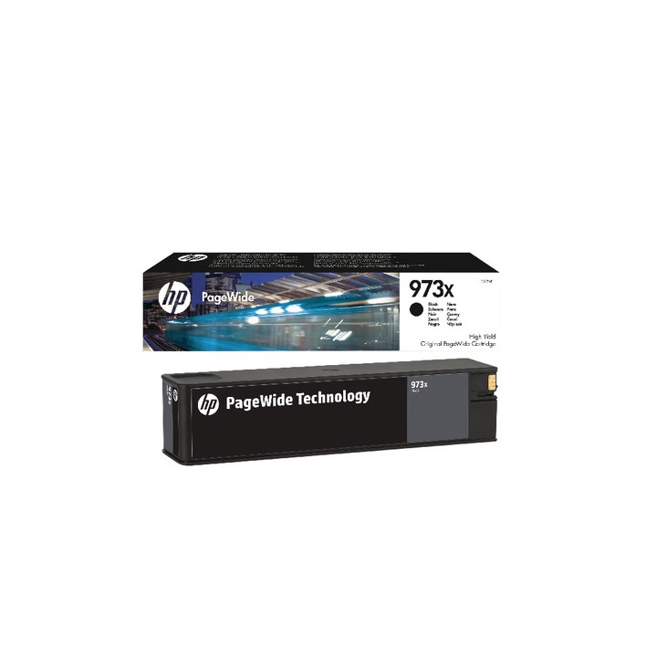 Tinta Original HP 973XL L0S07AE Negro para PageWide 477 452