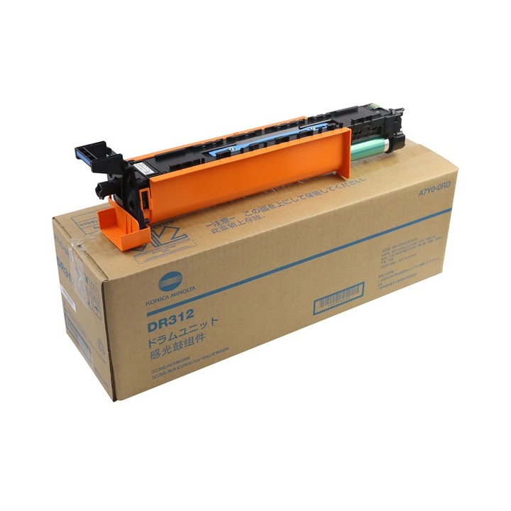 Unidad de Tambor Negro Original KONICA MINOLTA DR312K A7Y00RD para Bizhub 227 287 (80k)