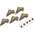 4030-5716-02 4040-5755-01 Compatible KONICA MINOLTA Upper Picker Finger + Spring (5 Uds) para Bizhub 200 250 350 222 282 362