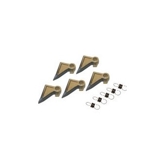 4030-5716-02 4040-5755-01 Compatible KONICA MINOLTA Upper Picker Finger + Spring (5 Uds) para Bizhub 200 250 350 222 282 362