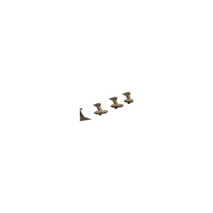 2A820530 Compatible KYOCERA Uñas de Separación Rodillo Fusor Superior (4 Uds) para FS1110 1120D 1320D 1370DN 2100D 2100DN