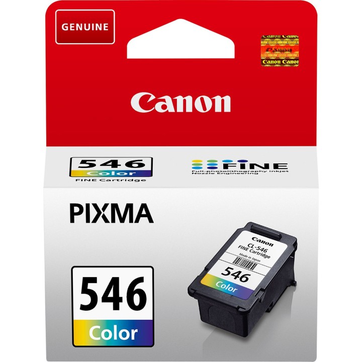 Tinta Original CANON CL546 8289B001 Tricolor (0. 18k)