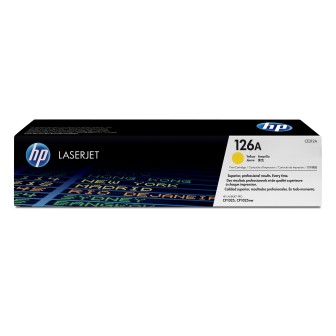 Toner Original HP CE312A (126A) Amarillo