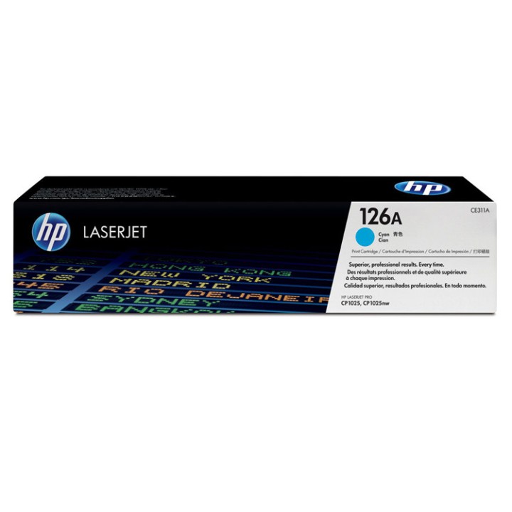 Toner Original HP CE311A (126A) Cyan