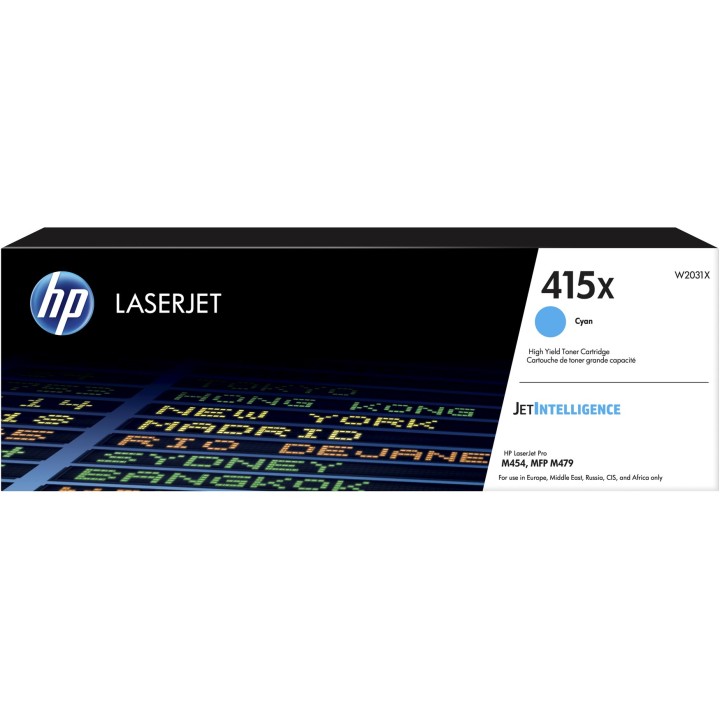 Toner Original HP W2031X (415X) Cyan (6k)
