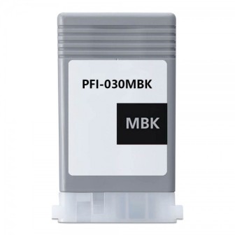 Tinta Compatible CANON PFI030 3488C001 Negro Mate (55 ml)