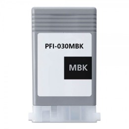 Tinta Compatible CANON PFI030 3488C001 Negro Mate (55 ml)