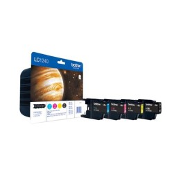 Tinta Original BROTHER LC1240 BK C M Y Multipack