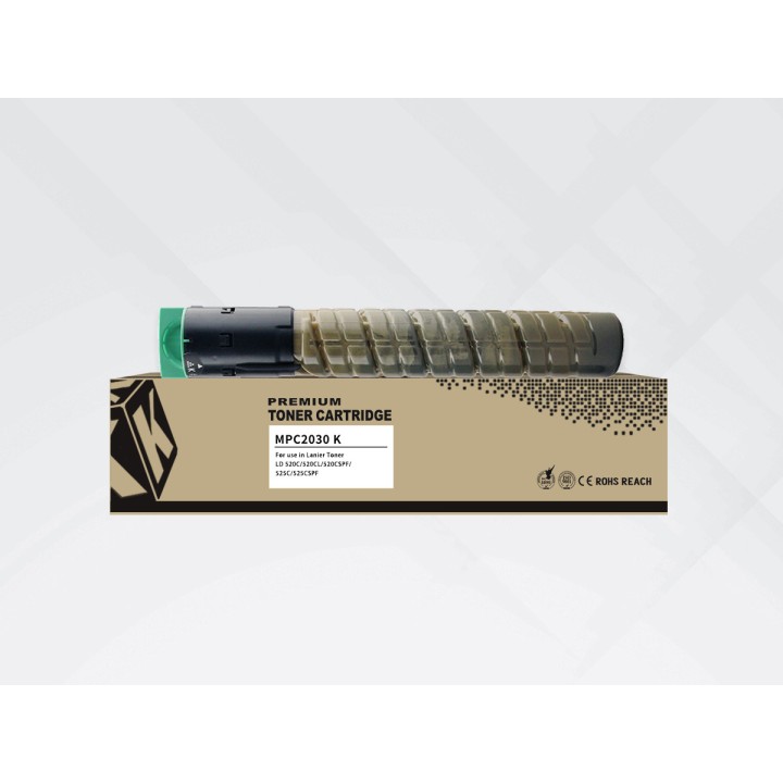 Toner Químico Compatible RICOH 841500 841504 Negro para Aficio MP C2050 C2051 Universal (10k)