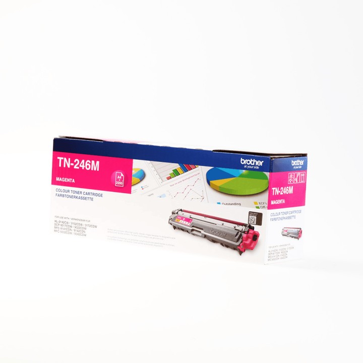 Toner Original BROTHER TN246M Magenta Alta Capacidad para HL-3152CDW (2. 2k)