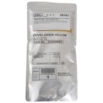 D2589680 Bolsa de Revelador Amarillo Original RICOH MP C6503 C8003 (600k)