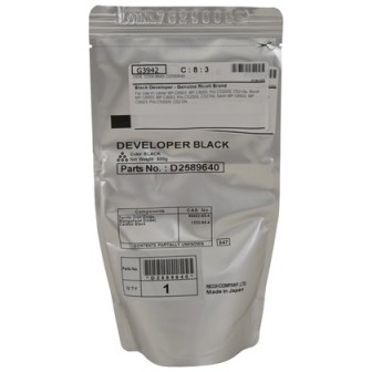 D2589640 Bolsa de Revelador Negro Original RICOH MP C6503 C8003 (600k)