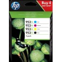 Tinta Original HP 953XL 3HZ52AE Multipack 4 Cartuchos