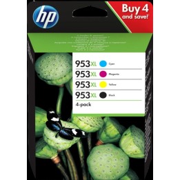 Tinta Original HP 953XL 3HZ52AE Multipack 4 Cartuchos