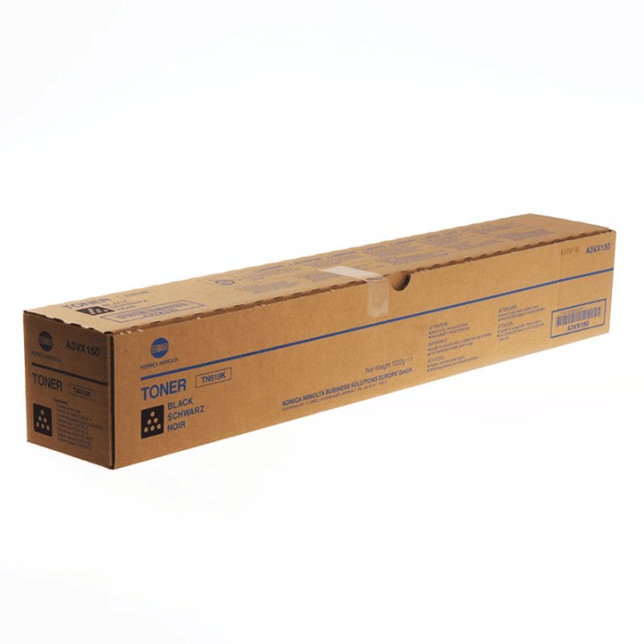 Toner Original KONICA MINOLTA TN619K A3VX150 Negro para Bizhub Press C1060 C1070 (66. 5k)