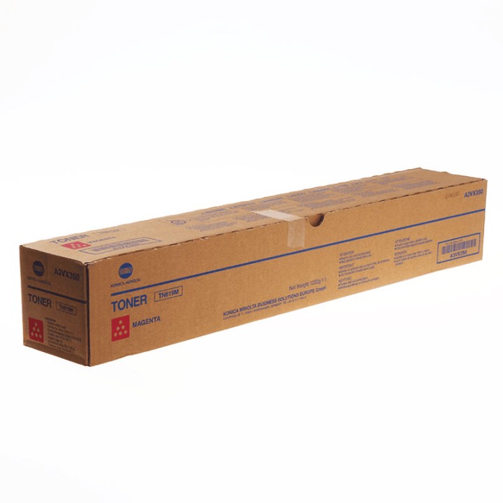 Toner Original KONICA MINOLTA TN619M A3VX350 Magenta para Bizhub Press C1060 C1070 (78k)