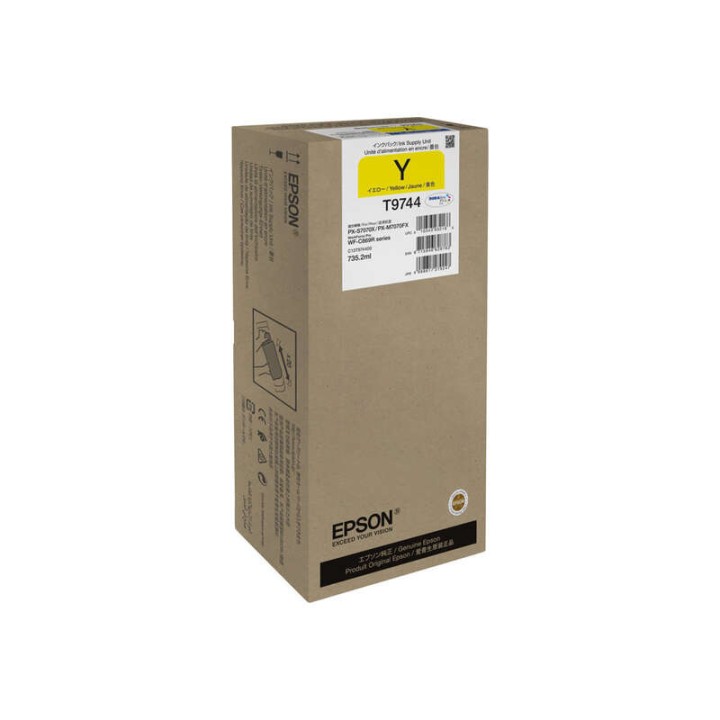 Tinta Original EPSON T9744 C13T974400 Amarillo (84k)