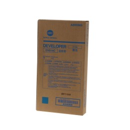 DV614C A3VX900 Bolsa de Revelador Cyan Original KONICA MINOLTA Bizhub Press C1060 C1070 Pro C1060L