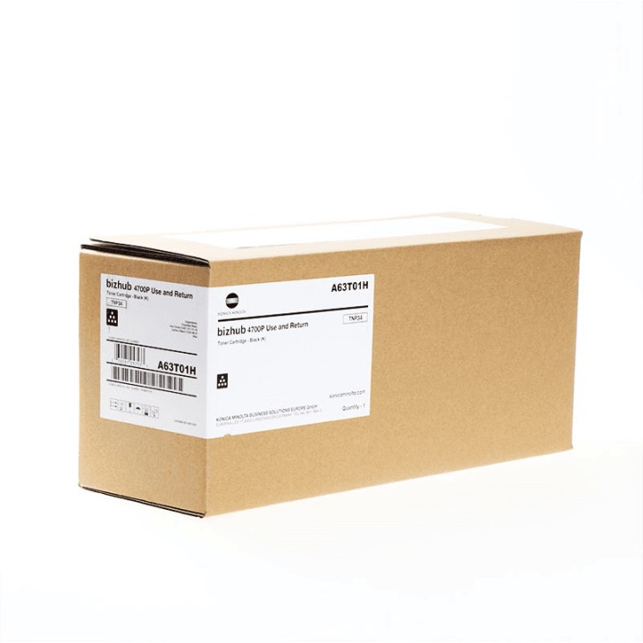 Toner Original KONICA MINOLTA TNP34 A63T01H Negro para Bizhub 4700P (20k)