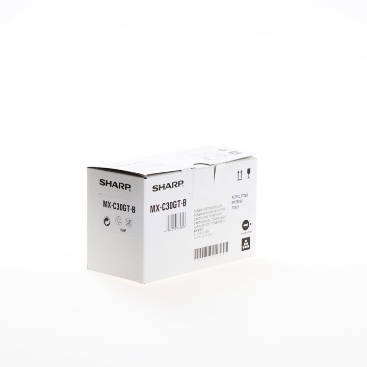 Toner Original SHARP MXC30GTB Negro para MXC250 (6k)