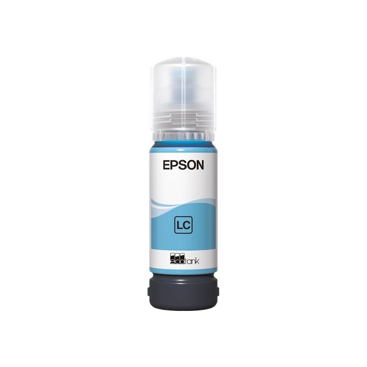 Botella de Tinta Original EPSON 107 C13T09B540 Cyan Light (70 ml)